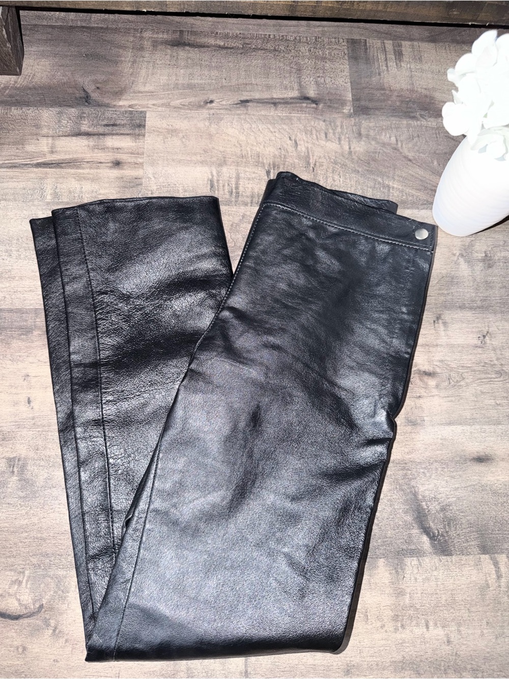 Black Leather Pants